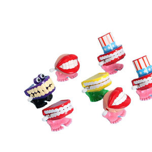Promozione all'ingrosso novità bambini Wind-Up Toy Walking Teeth Wind Up Jumping Teeth Toys - Product Image 5