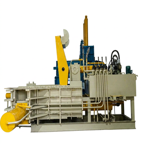 Presse à balles semi-automatique de 123 tonnes pour la ferraille, haute sécurité, longue durée de vie, économie d'énergie, 380V - Product Image 1