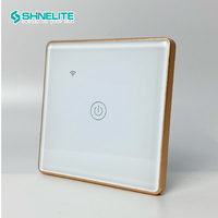 Commutateur mural pour maison intelligente 1 groupe compatible avec Google et Alexa Homekit activé