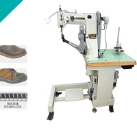 Machine à coudre industrielle automatique à double fil MG-168 pour la couture de semelles de chaussures