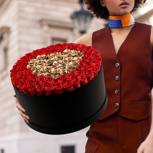 Cadeau de la fête des mères Micang, vente en gros de 100 fleurs éternelles, fleurs éternelles dans une boîte, roses naturelles préservées pour la Saint-Valentin - Product Image 5