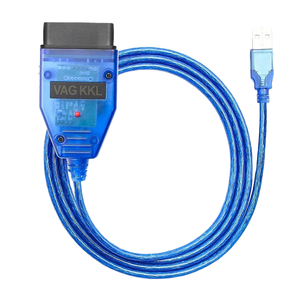 Cable de Diagnóstico USB OBD2 <span class=keywords><strong>VAG</strong></span> KKL para VW Audi Skoda Seat, Herramienta de Escaneo de Interfaz KKL 409.1, Lector de Códigos de Auto - Product Image 1