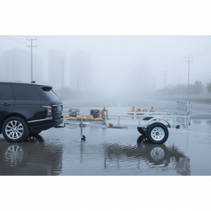 Remorque galvanisée 7x5 8x5 pour VTT/utilitaire/aménagement paysager/<span class=keywords><strong>moto</strong></span>, pour le marché américain, à <span class=keywords><strong>vendre</strong></span> - Product Image 1