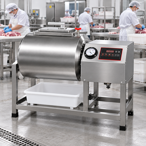 Tambor de Vacío Comercial para Carne de 32.5 kg, Máquina Marinadora de Acero Inoxidable de 220 V y 500 W para Procesamiento de Carne en Restaurantes - Product Image 4