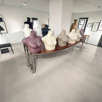 Nuevo estilo de maniquíes para ropa interior, modelo de medio cuerpo para tienda de ropa interior, maniquí de cadera para mujer, expositor de trajes de baño.