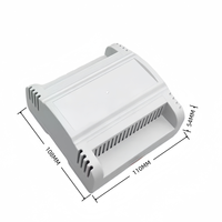 Boîtier de guidage DIN d'usine BXKT-735, boîtier de commande, boîte de distribution IP54, boîtier de jonction ABS PC, boîtiers en plastique personnalisés