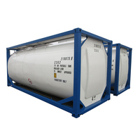 Conteneur citerne ISO de 20 pieds pour le transport de carburant diesel et d'essence