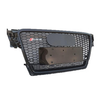 Veidt Convient pour Audi A4L 08 09 10 11 12 Modifié Grille RS4 Quatre Roues Motrices Nid d'Abeilles Face Avant A4L Grille RS4