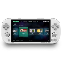 Console de jeu portable RYJ Trimui Smart Pro, écran IPS 4,96 pouces 1280x720, batterie 5000 mAh, 6+ heures d'autonomie, console de jeu rétro portable