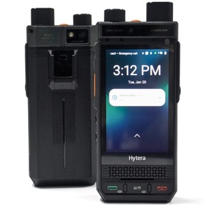 Radio PoC intelligente Hytera P60 E 5G 4G LTE NFC WiFi avec caméra intégrée, GPS, radio bidirectionnelle robuste et étanche, certifiée CE pour la sécurité - Product Image 2