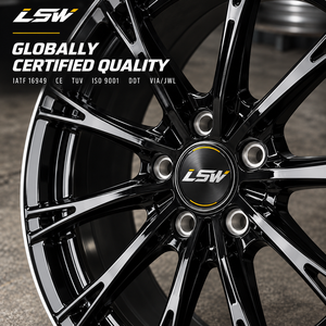 ล้อแม็กซ์ LSW Luxury Forged Alloy ขนาด 22 นิ้ว ลาย Y-Spoke ขอบขัดเงา ผลิตจากอะลูมิเนียม 6061-T6 สีสั่งทำพิเศษ สำหรับรถยนต์ Rolls Royce - Product Image 1