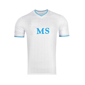 Camiseta de Fútbol Retro del Napoli 25/26, Manga Corta, Secado Rápido, con Nombre de Jugadores como Ronaldo, KVARATSKAELIA, DE <span class=keywords><strong>BRUYNE</strong></span>, McTOMINAY - Product Image 5