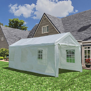 <span class=keywords><strong>Garage</strong></span> à cadre en acier traité sous pression blanc pour <span class=keywords><strong>garage</strong></span> de jardin de <span class=keywords><strong>voiture</strong></span> Options d'<span class=keywords><strong>occasions</strong></span> de mariage toit de pointe extérieur - Product Image 4