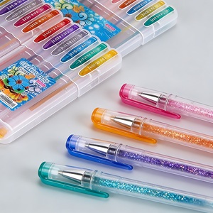 Stylos gel à paillettes |   Pointe de stylo de 1,0 mm, 4/6/<span class=keywords><strong>8</strong></span>/10/12 couleurs vibrantes, encre chatoyante pour les livres de coloriage et les projets artistiques - Product Image 4