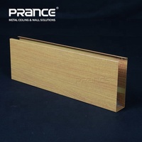 Artistique Foshan tube carré en aluminium de plafond