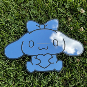 Espejo de Pared con Diseño de <span class=keywords><strong>Anime</strong></span> de Perritos, Moderno y Personalizado, para Regalos de Niñas, Decoración del Hogar, Venta al Por Mayor - Product Image 1