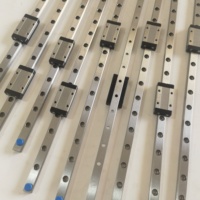 Rail linéaire en acier inoxydable ZCF/Hiwin CNC 100 mm~1000 mm, guide linéaire à faible bruit, pièces d'imprimante 3D, roulement central, guide linéaire MGN haute qualité