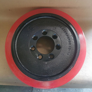 Rueda Motriz de Poliuretano Sólido para Montacargas 350x140-90-7h, Neumático Amortiguador Linde BT Crown, Dureza 95 <span class=keywords><strong>Shore</strong></span> A BT 7594123 - Product Image 4