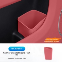 Poubelle de porte de voiture en TPE, multifonctionnelle, séparation sec/humide, anti-poussière, étanche, anti-fuite, boîte de rangement écologique
