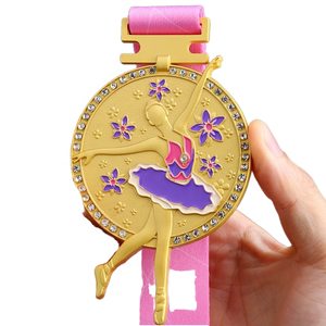 Женская металлическая медаль по спортивной гимнастике - Product Image 3