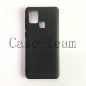 Produttore all'ingrosso opaco TPU custodie morbide smerigliate Cover posteriore in Silicone custodia per telefono cellulare per <span class=keywords><strong>Samsung</strong></span> A21S nero - Product Image 1