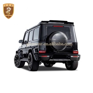 Nouvelle housse de roue de secours G63 2019 adaptée aux pièces automobiles de classe W464, couvre-pare-chocs arrière en fibre de carbone - Product Image 2