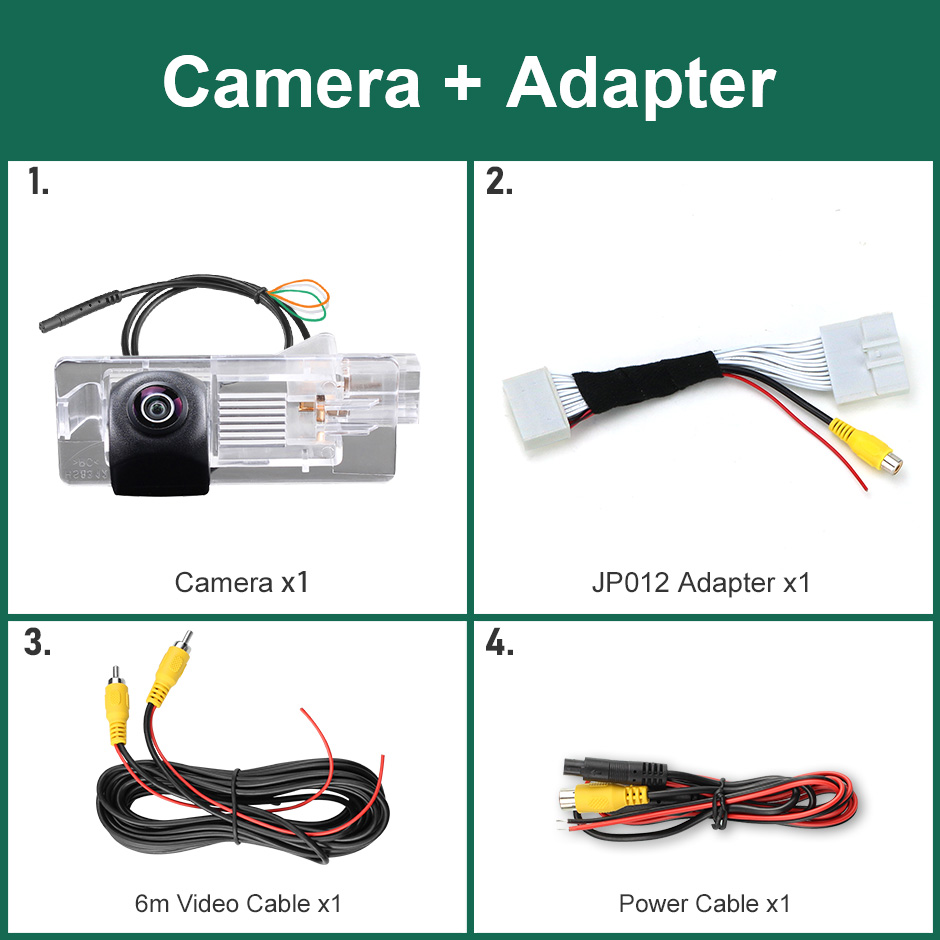 caméra avec connecteur