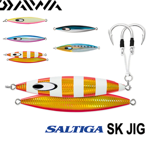 Daiwa Saltiga SK Metal lento mar pesca señuelo Jiging 200g 250g duro Artificial Bionics cebo atún jigs - Product Image 6