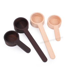 Utensilios de cocina ecológicos para el hogar, Accesorios, cuchara de té de bambú, cuchara de café, mango largo, cuchara de madera para medir condimentos - Product Image 1