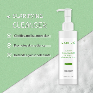Crème hydratante personnalisée avec logo pour hommes et femmes, <span class=keywords><strong>nettoyant</strong></span> <span class=keywords><strong>visage</strong></span> <span class=keywords><strong>bio</strong></span> végétalien, <span class=keywords><strong>lait</strong></span> <span class=keywords><strong>nettoyant</strong></span> hydratant en profondeur - Product Image 3