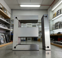 EI pengubah frekuensi rendah baja silikon gulung dingin tidak berorientasi pada lembar Permalloy magnetik laminasi inti pemotongan las