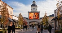 Pantalla LED P5.7 de Alta Luminosidad, IP66 Impermeable, 3D Visible a Simple Vista, Eficiente Energéticamente, 960x960mm, Señalización Digital para Exteriores
