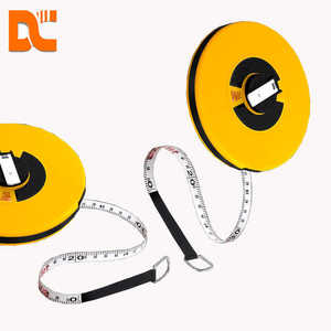 ABS PVC fibre de verre outils à main matériel Logo personnalisé <span class=keywords><strong>pas</strong></span> <span class=keywords><strong>cher</strong></span> entièrement clos métrique <span class=keywords><strong>10m</strong></span> 15m 20m 30m 50m ruban de cuir fermé mètre - Product Image 3