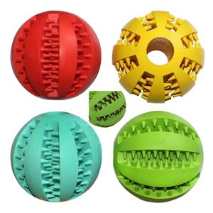 Bola de comida con fugas para perros al por mayor, juguete para masticar perros, juguetes para perros de goma natural para limpieza de dientes - Product Image 2