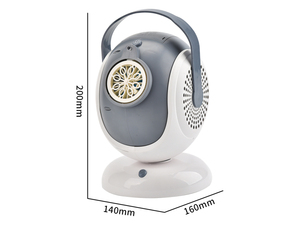 Venta al por mayor totalmente automática 360 ° etapa giratoria potente máquina de soplado de burbujas para la fiesta - Product Image 3