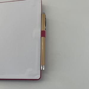 Alta calidad mejor precio logotipo impreso pu cuero cuaderno diario cuaderno pu cuero - Product Image 2