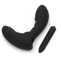 Silikon Prostata-Massagegerät Analer Vibrator Butt Plug mit Mehrfachen Vibrationsmodi für Männer zur Intimbenutzung