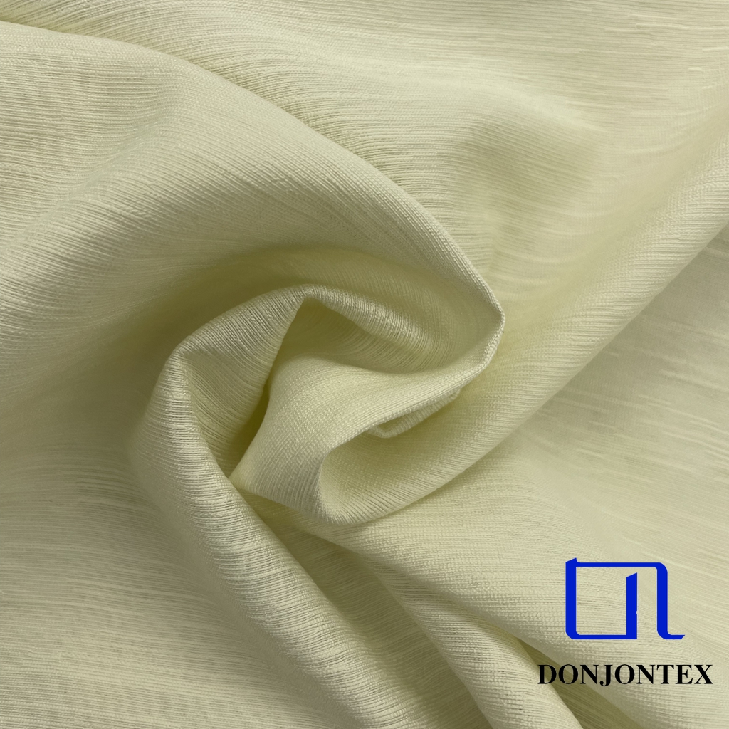 2025 New Eco-friendly Design Nylon Rayon Fabric Jacquard Bamboo Joint Style Fabric for Skirt