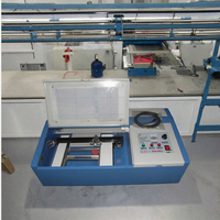 Machine de gravure laser CO2 haute précision 3020, petite découpeuse-graveuse, équipement de découpe non métallique pour usage domestique