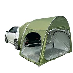 Camping en plein air mise à niveau Oxford capacité salle de stockage Portable bande anti-poussière étanche hayon voiture <span class=keywords><strong>tente</strong></span> - Product Image 1