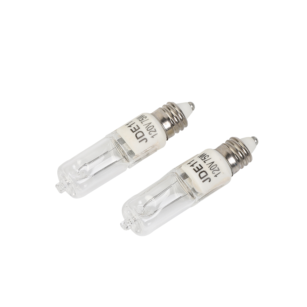 MOSTAR/OEM JD E11 120V 75W Стекло 75W дешевая цена Высокое качество сделано в Китае теплый белый галогенная лампа