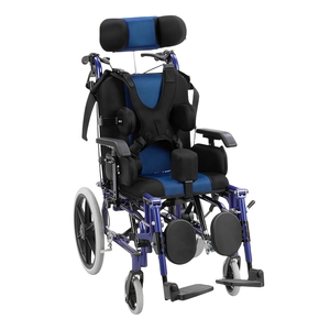 ילד שיתוק מוחין כיסא גלגלים-מדריך מתכווננת לילדים עם עיצוב אנטי-טיפ לילדים עם מוגבלויות - Product Image 1