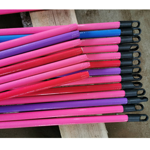Palo de fregona recubierto de PVC, Palo de escoba de madera con cubierta de PVC a precio de fábrica - Product Image 1