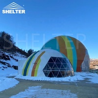 Tentes sphériques, dômes géodésiques, hôtels géodésiques, tentes igloo pour le désert, tentes de camping, maisons dômes géodésiques de luxe, tentes de glamping