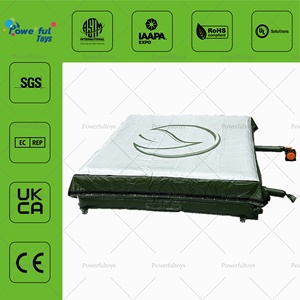 <span class=keywords><strong>Trampolín</strong></span> Inflable de Espuma Plana de PVC con Bolsa de Aire de Aterrizaje, Potente, Unisex, Fácil de Instalar para Saltos Seguros - Product Image 3