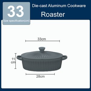 Đồ Nấu Nướng Bộ Nhôm Không Dính Chậu Với Bakelite Xử Lý Chịu Nhiệt Nhà Bếp Phù Hợp - Product Image 4