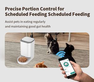 Mangeoire intelligente pour animaux de compagnie avec un bol avec caméra 4L Caméra Enregistrement vidéo Wifi Télécommande Chat Chien Petits Animaux Mangeoire pour animaux de compagnie - Product Image 2