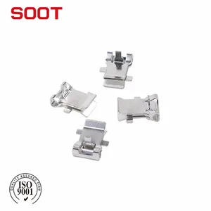 Custom Plaatwerk Staal Kleine U-vormige Lente En Metalen Stempelen Clips Voor Socket