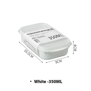Vente en gros spéciale Boîte de <span class=keywords><strong>conservation</strong></span> des fruits en plastique transparent Boîte carrée de <span class=keywords><strong>conservation</strong></span> des aliments frais Réfrigérateur Couvercle en <span class=keywords><strong>aluminium</strong></span> Stockage des aliments surgelés - Product Image 6