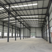Structure en acier préfabriquée sur mesure pour entrepôt, en acier haute résistance, avec performance imperméable